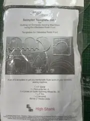 Westalee Ruler- Sampler Template set 1