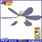 2 In 1 Ceiling Fans with LED Lights with Remote Control for Bedroom Living Room