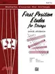 First Position Etudes for Strings ─ Cello