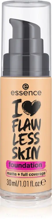 [Essence cosmetics] essence I LOVE FLAWLESS SKIN full coverage foundation matte effect color 50 - Medium ivory 30 ml