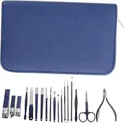 Healeved Professional Nail Scissors Set Manicure Tool Kit Accessory Sturdy Easy to Grip