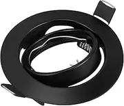 ANDRESLAD Replacement Spotlight Trim Ring Ceiling Mount for Recessed Lights Metal Frame Baffle Trim Easy Installati