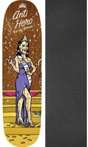 Anti Hero Skateboards Miss Corporate Greed 8.63" Skateboard Deck + griptape