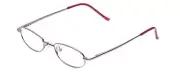 Calabria Metal Flex KIDS 1001 Oval Reading Glasses +1.25 Shiny Lavender Purple G
