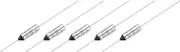 uxcell 5Pcs Metal Temperature Thermal Fuse RY100 100 °C 212 °F 10A 250V Cutoff Thermal Fuse for Motor Transformer Electric Industrial Home Appliance