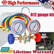 AC Diagnostic Manifold Freon Gauge A/C Tool Set