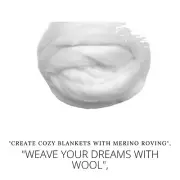 Knitsilk merino wool roving fiber yarn | 400 grams | Spin | Felt | weave | craft