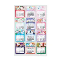 在飛比找蝦皮商城優惠-2023 Sanrio月曆貼紙/ Hello Kitty e