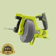 Electric Drain Snake Auger Cable Pipe Sewer Clog Remover Cleaner Cordless Ryobi