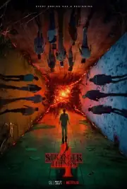 Same Day Shipping STRANGER THINGS Season 4 Upside Down Borderless 11x17 Poster