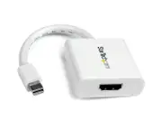 StarTech Mini DisplayPort to HDMI Video Adapter Converter - White