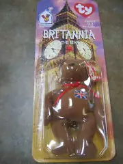 Ty BRITANNIA the BEAR 1999 Mcdonalds Beanie Babies 1993 tag error RETIRED