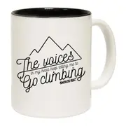 Aa The Voices In My Head Go Climbing Mug Cup