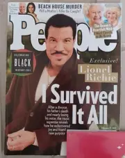 People Magazine February 21, 2022 - I survived it all Lionel Richie Queen NEW