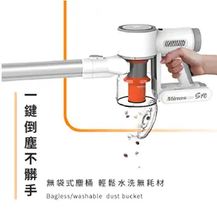 Mdovia Minos S10 科技無刷馬達 無線手持吸塵器