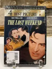THE LOST WEEKEND 1945: RAY MILLAND JANE WYMAN FULL FRAME B&W (NEW & SEALED DVD)