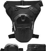 Motorcycle Thigh Bag,Adjustable Multi-Pocket Drop Leg Pouch with Waist Belt - Motorbike Accessories for Women Men Teenagers Fitness Enthusiasts
