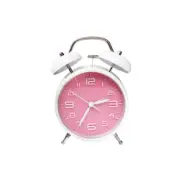 Small Silent Sweep Night Light Table Round Alarm Clock 3D Stereo Number