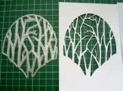 WINTER FRAME DIE TLD0424 - Tattered Lace - GREAT BACKGROUND