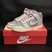 NIKE DUNK HI RETRO PRM PARTICLE GREY MENS 8.5 - DQ8800 001