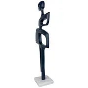Handcrafted Abstract Iron Sculpture Sophisticated Modern Art NEW
