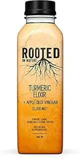 Rooted Rooted Turmeric Elixir + Apple Cider Vinegar (12 Pack), 4.9 kilograms