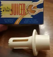 Vintage NOS Vitex Juicer in Original Package Box and Plastic Juicer EXCELLENT