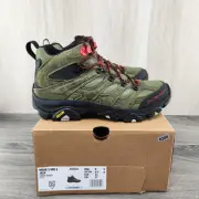 Merrell Moab 3 Mid x Jeep Vibram Size 9 Mens Sarge Green Black Hiking Shoes