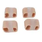 4pcs Toe Separators Stretcher With 2 Loops Elastic Bunion Correcting Separat TTU