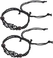 [SHINEOFI] Nylon String Bracelets Maker Woven Mesh Elastic Cord Bracelet Holder for Diy Jewelry Making