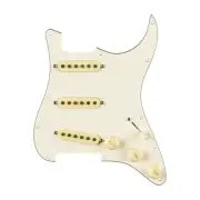 NEW Fender Eric Johnson Pre-Wired Stratocaster Pickguard - Parchment 11 Hole