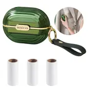 Lint Remover for Clothes Shaver Fabric Brush Wool Roller with 3 Roll Replacement paper