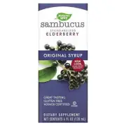 2 X Nature's Way, Sambucus, Standardized Elderberry, Original Syrup, 4 fl oz (12