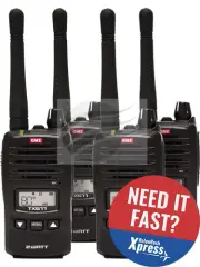GME 2 Watt 80 Channel Compact Hand Held Uhf Cb Radio Quad Pack Gme
