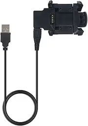 Watch Charger Cradle Dock for Fenix 3 Fenix 3 Hr Quatix 3 Data Transfer Cable with USB Face 1-Meter Sync Cable Black