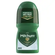 Mitchum for Men Unscented Roll-On 50mL Anti-Perspirant & Deodorant 48HR
