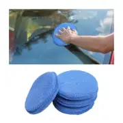 4 Pack Microfiber Applicator Pads, Car Wax Foam Buffing and Cleaning Pads, Ti...