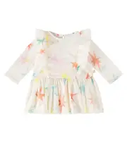 [Stella McCartney Kids] Stella McCartney Kids Baby printed tulle dress M 3 multicoloured