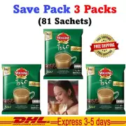 3X Moccona Trio Espresso Coffee 3 In1 Mixed Instant Drink Rich 27 Sachets Halal