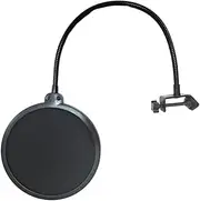 Yardwe Microphone Shield Double-layer Windscreen for Recording Professional Vocal Environments
