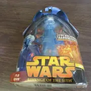 2005 HASBRO - STAR WARS - PLO KOON - REVENGE OF THE SITH - MIB SW