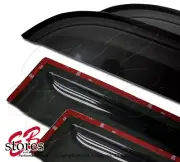 2.0mm Thickness Outside Mount Visor Rain Guard For Kia Forte K3 5Door 14-16 4pcs (for: Kia)