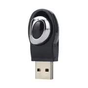 Mini Wireless Bluetooth Earphone Music Handsfree Headphone Headset In-Ear Usb Earpiece Invisible For Phone Black Silver