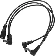 Kisangel Guitar Effects Power Supply Cable Durable Instrument Effector Adapter Cord for Musicians High Fidelity Sound Quality for Stage Use and Music Lovers to Split Design