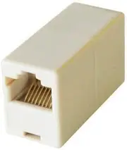Avico Telephone Adaptor US Modular RJ45 Socket to US Modular RJ45 Socket Joiner