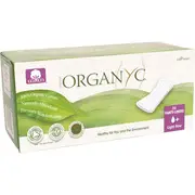 Organyc Panty Liners Light Flow (Flat) x 24 Pack