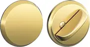 SCHLAGE Residential B81605 ONE Sided Dead Bolt W/Exterior Plate
