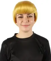 HPO Adult Women’s Toy Animated Movie Golden Blonde Ponytail Wig, HW-7031