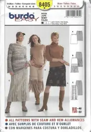 Burda 8405-Sewing Pattern -Skirts- All Sizes Misses 8-22-Uncut-Brand New