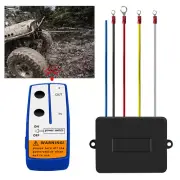 Wireless Winch Remote Control Kit 12V Receiver 150ft Twin Switch Handset Switch